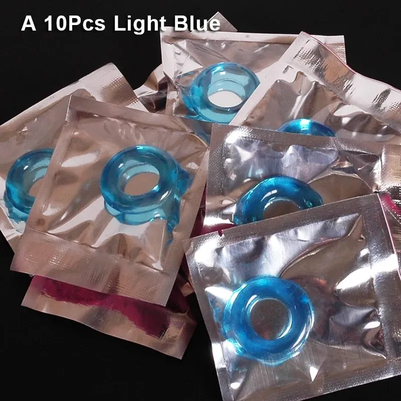 5-20PC Sex Toys Men's Ejaculation Delay Penile Amplifier Lock Sperm Ring Bdsm Erotics Adult Intimate Goods Exotic Accessories