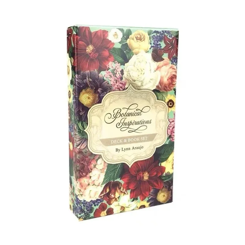 Botanical Inspiration Oracle Cards Set of 45 10.3x6cm Each Plant-Based Wisdom Predictive Tools for Personal Development