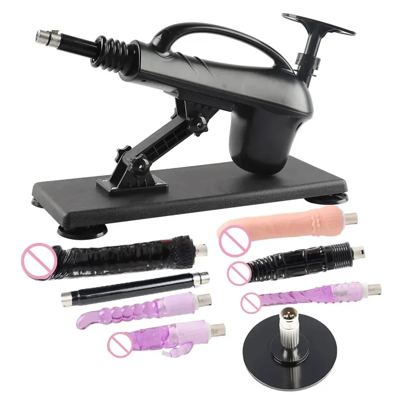 New 3XLR Sex Machine for Woman Adjustable Masturbating Pumping SexTooys for Men Adult Toys Upgrade Vibrator Dildo