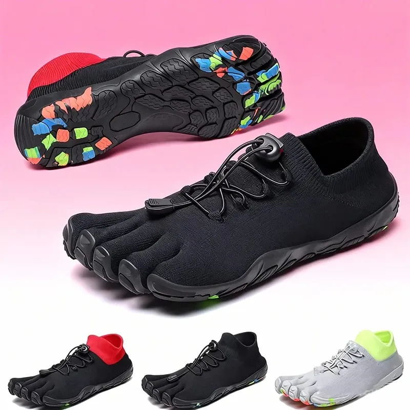 2026 New Men FiveFingers Casual Sneakers Unisex Split Toe Shoe Men Outdoor Off-road Shoes Couple Five Toe Running Shoes