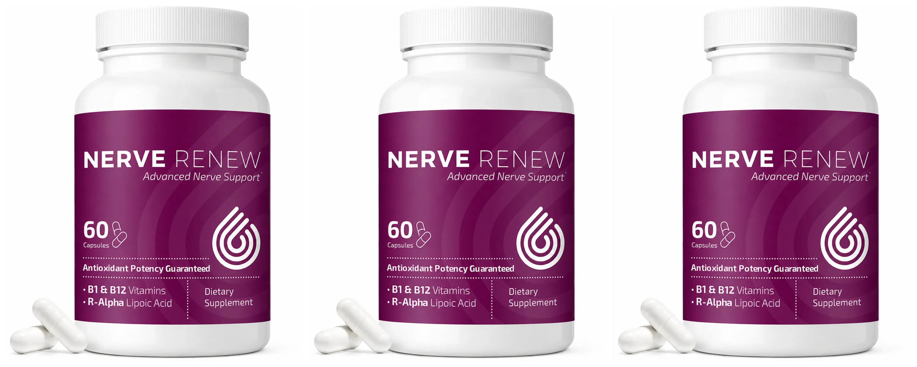 Doplněk pro pokročilou podporu nervů Nerve Renew – přirozená úleva při nervových potížích s kyselinou R-alfa lipoovou a komplexem vitamínu B