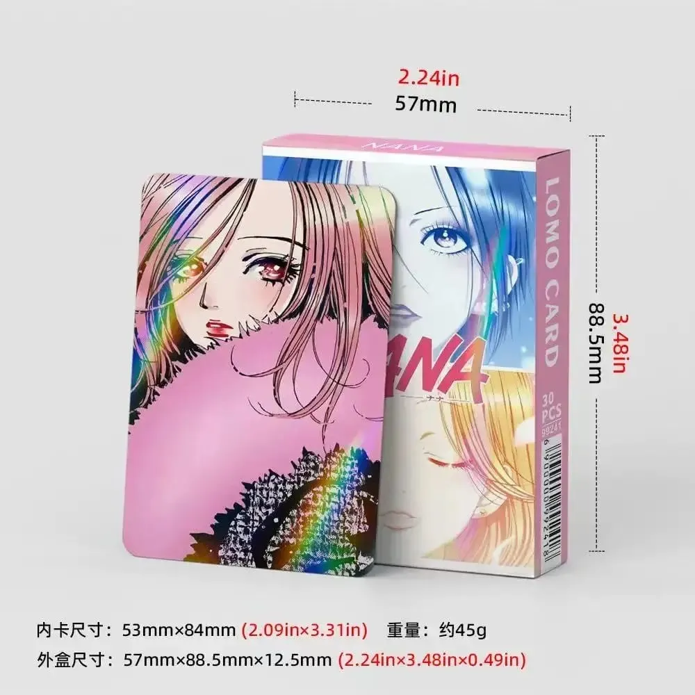 30pcs Japanese Manga NANA Photo Cards Set - Komatsu Oosaki Nana Collectible LOMO Card Fans Collection Gift