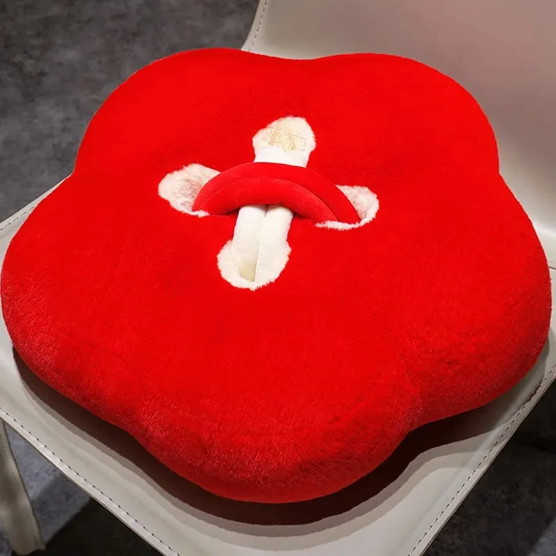 Button Plush Toys Flower Heart-shaped Stuffed Pillow Home Decor 40/45cm Soft Sofa Cushion Throw Pillow Birthday Surprise Gifts