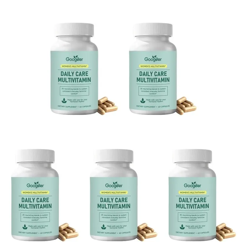 Women's Multivitamin Capsules with Inositol Minerals & Herbal Blend for Daily Nutrition Support and Energy Vitality 60 Count