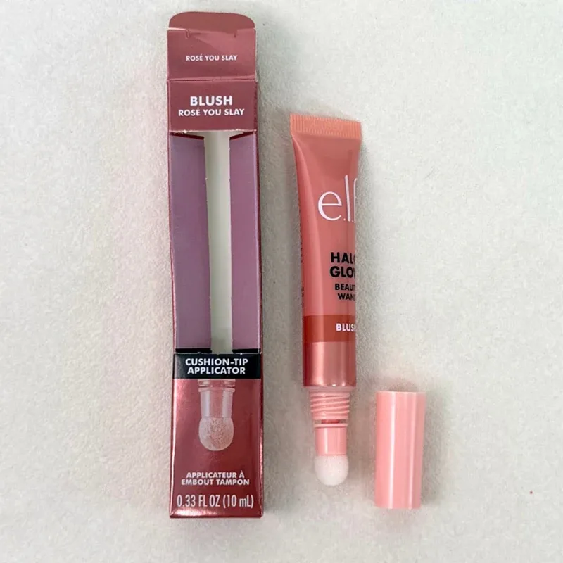 Hot ELF Skincare Products Pre Makeup Gel Gel Green Primer 75ml Natural Non Greasy Lip and Cheek Dual-use Liquid Powder Blusher