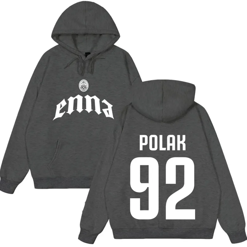 Rapper PLK Enna 2026 Tour Merch Hoodies Men Women Fashion Pullover Long Sleeves Loose Casual Hip Hop High Quality Sweatshirts