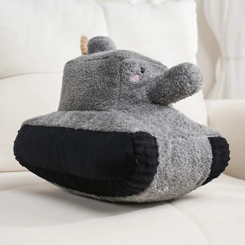 Cute Cartoon Fire Truck Ambulance Taxi Train Plush Pillow Stuffed Soft Plush Toys Funny Police Cars Tanks Planes Plushie Doll