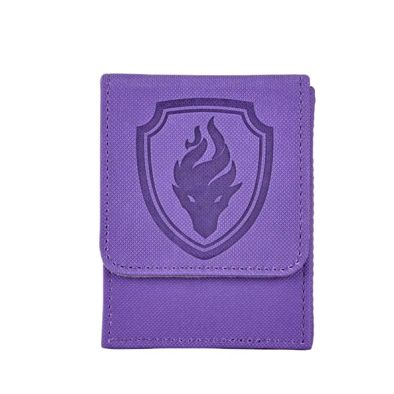 Premium Magnetic Card Deck Box - Ασφαλής βιτρίνα για 110+ κάρτες Παράθυρο οθόνης με ανθεκτικό συνθετικό δέρμα Ιδανικό για Sport Game Car