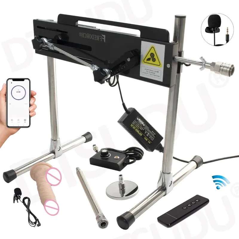 Dildo-120W Awtomatikong Dildo Machine 3-15cm Super Silent Masturbation Dildo Sex Machine Mga Pang-adultong Couple Sex Toy Babae Lalaki Sex Toy