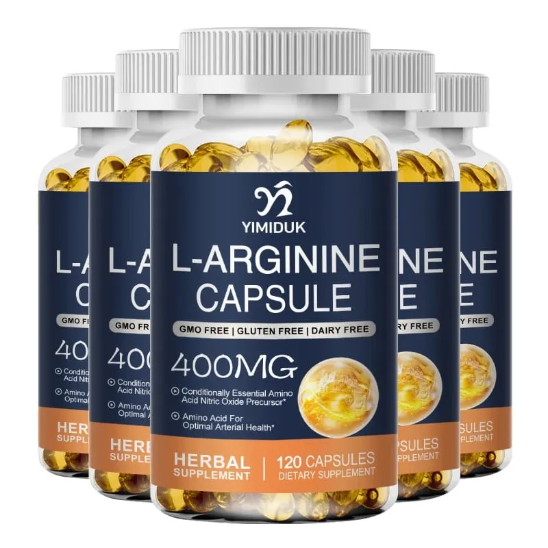 L-Arginine Capsules & L-Citrulline for Reproductive Health Prolong Intimacy Vitality Renewal Blood Circulation Muscle Growth