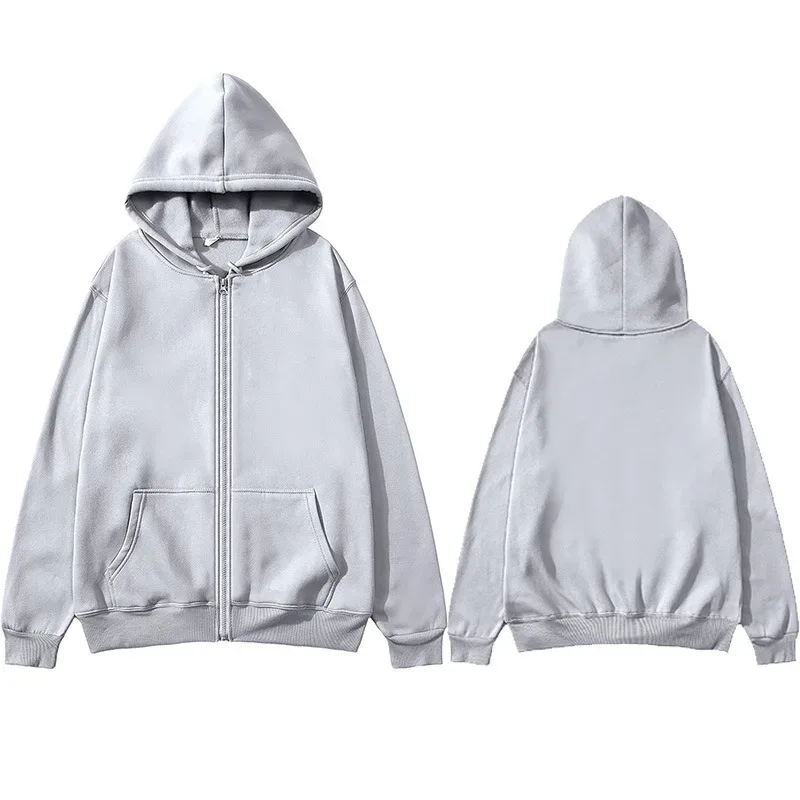 Fashion Casual Black Gray Blue Zipper Hoodie Hip Hop Street Wear Sweatshirts Skateboard Men/Woman Pullover Hoodies Male Hoodie