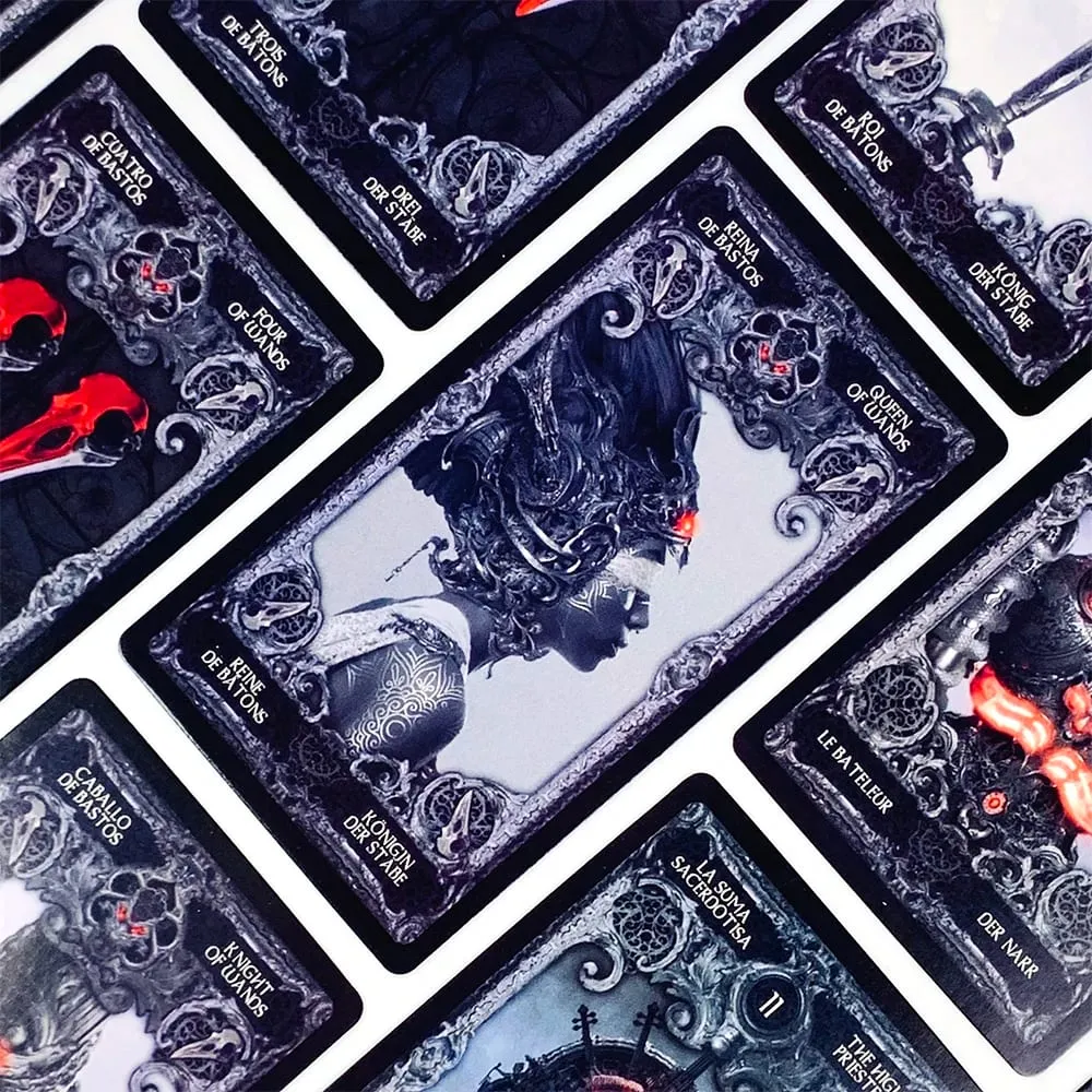 黑暗塔羅牌桌遊神秘占卜版博拉德對弈遊戲，節慶遊戲休閒聚會卡牌遊戲