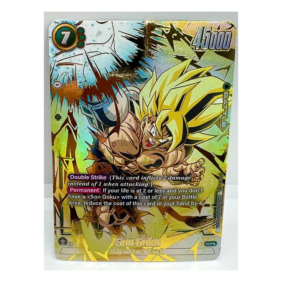 Super Card Game Fusion World Saiyan Goku Broli Toys Hobbies Hobby Collectibles Game Collection Anime Cards