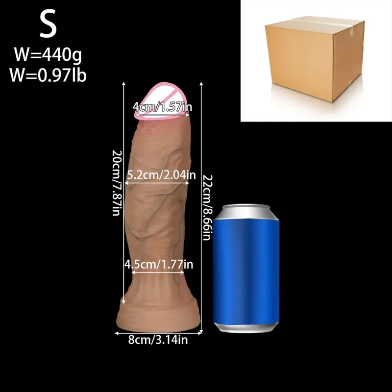 Realistic Anal Dildo Huge Long Butt Plug Training Stretcher Anal Dilator Prostate Massager Adult Anal Sex Toys For Women Men Gay