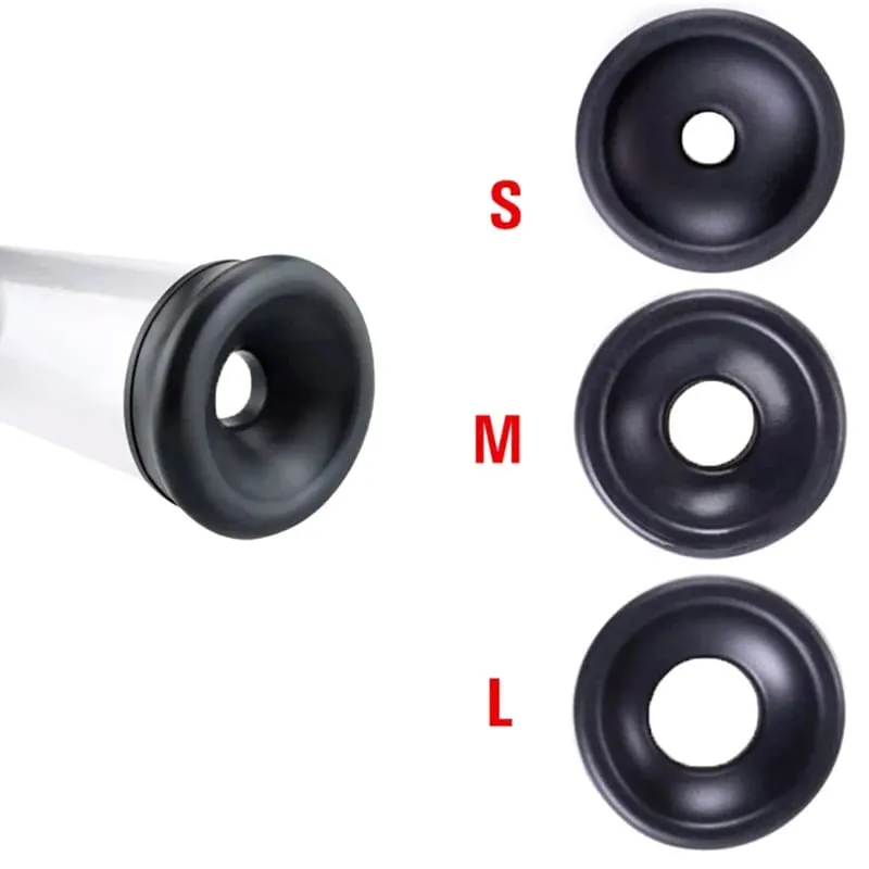 Ring for Penis Pump Sex Toys Men Silicone Sleeve for Penis Extender Trainer Accessories Men Masturbator Toys Sleeve for Adults