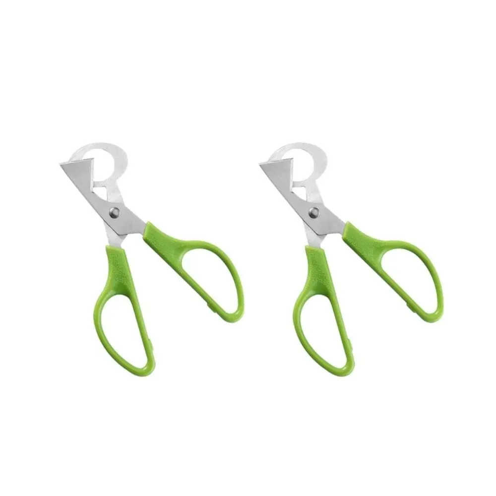 1-20PCS Stainless Steel Quail Egg Scissors Egg Shell Cutter Opener - High Quality Steel Blades Brand New Durable Egg Slicer Tool