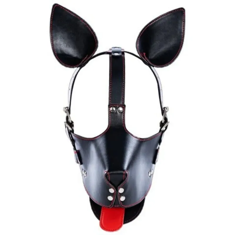 Adult Games Puppy Role Play Kits with Fetish Puppy Hood Mask Binding Gloves Boots Protectors for Couple Crawling SM Sex Toys 18+