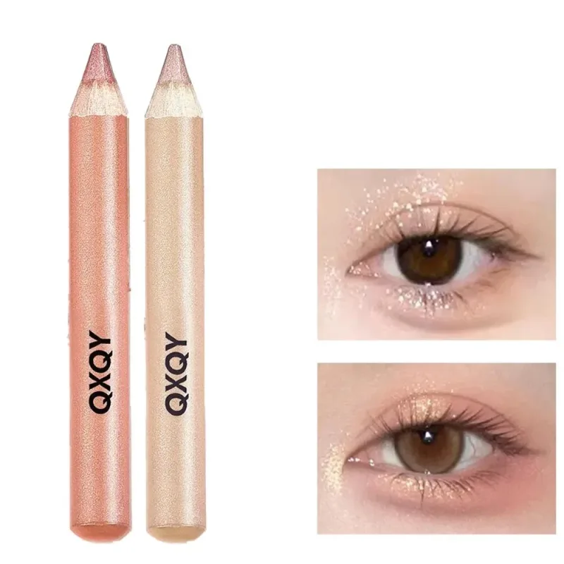 1/2/4pcs Shimmer Aegyo Sal Eye Liner Pencil Under‑Eye Highlighter Glitter Pink Eyeshadow Nude Champagne Eye Contour Makeup