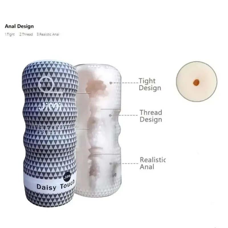 New 1Pc Sex Toy Realistic Vagina Anal Male Masturbator Tight Pussy Erotic Adult Toys For Men Masturbation Cup Adult Supplies