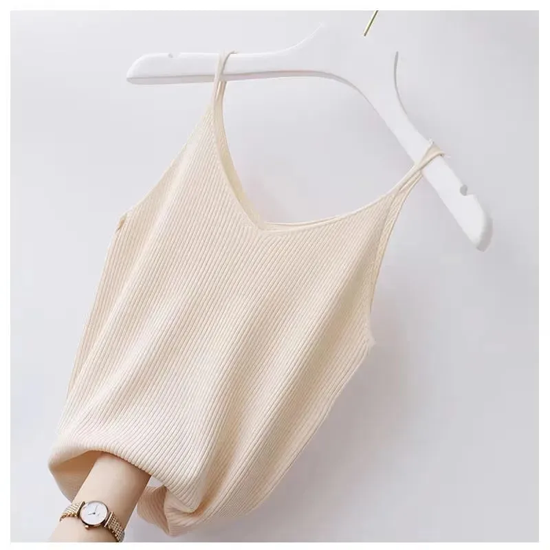 Women Summer Tanks Camis Vest Fashion Casual Ladies Street Tanks Tops Tees Hotsweet