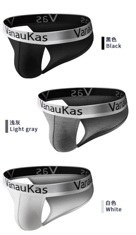 Celana Dalam Pria Berpotongan Tinggi Kain Modal Lembut Celana Dalam Bertingkat Rendah Pakaian Dalam Seksi Nyaman — image 16