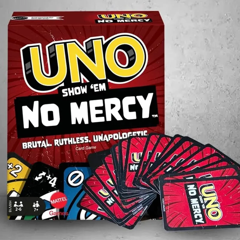Mattel Games UNO Flip! Toy Game Board Game Cards Hot Wheels No Mercy Super Mario Toy Story DOS Minecraft Elite F1 Collectible