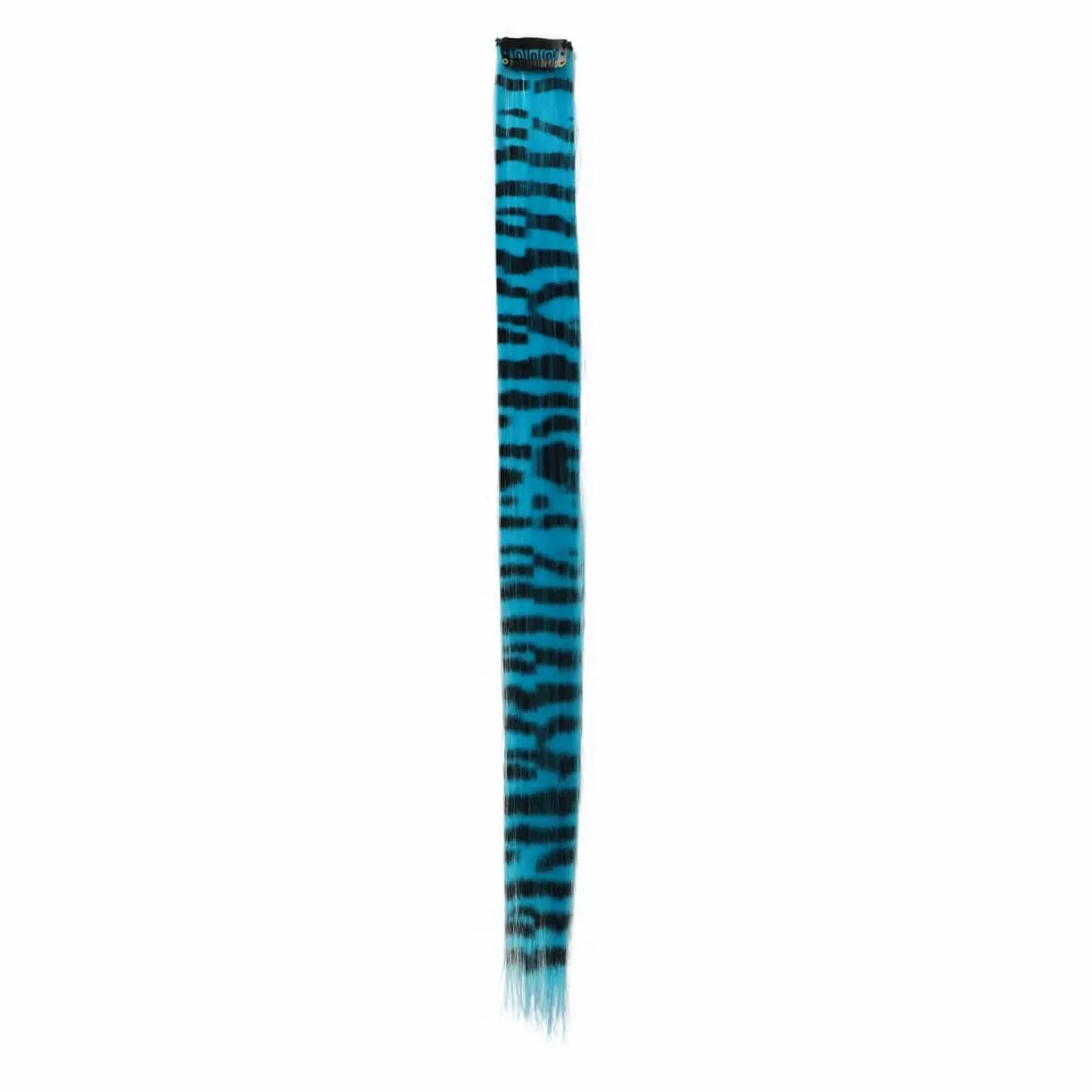 Synthetic Hair Extension 18 Inch Colorful Clip-In Hair Extensions Leopard Print Hairpiece For Women Girls Party Daily Use