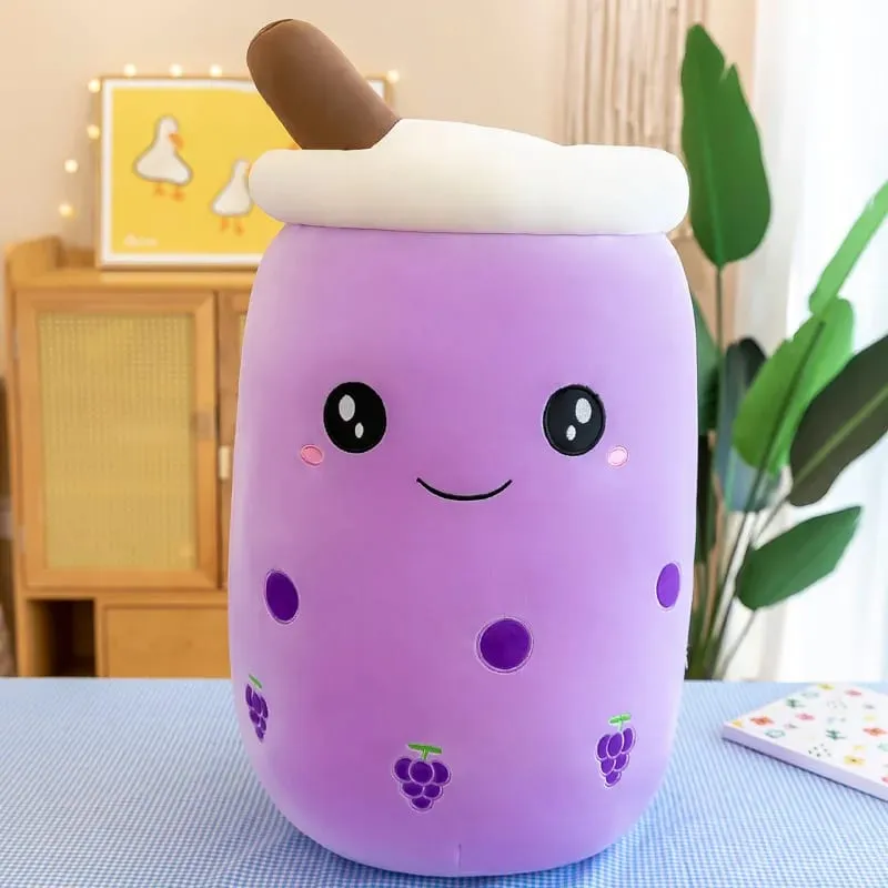 24CM Soft Boba Americano Coffee Milk Tea Doll Real-life Bubble Tea Toy Stuffed Hug Pillow Balls Bubo Tea Cup Cushion For Kids — image 12