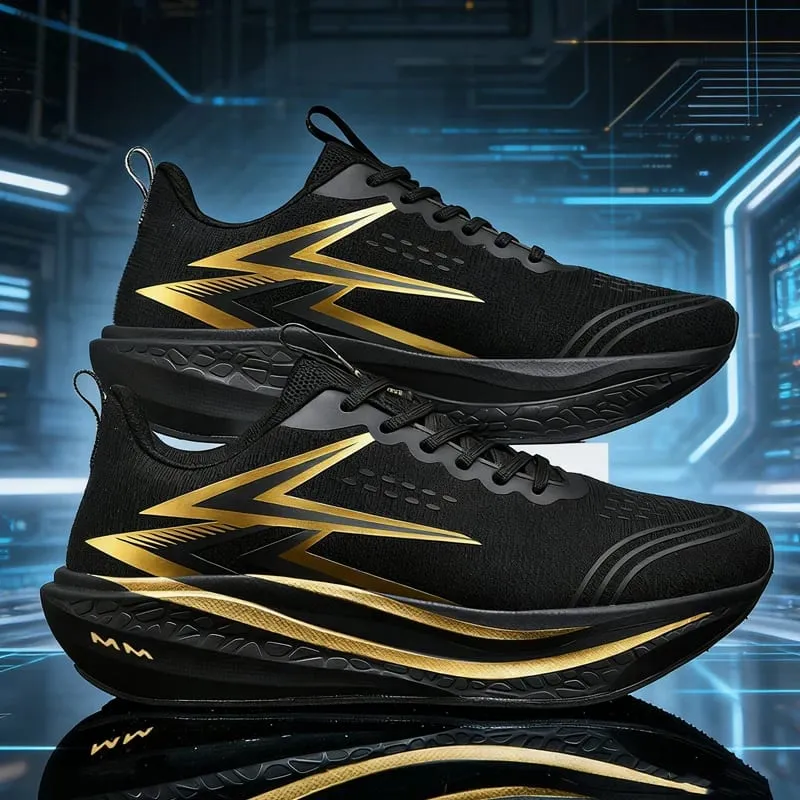 Running Shoes Men Carbon Board Marathon Sports Breathable Lightweight Women's Comfortable Athletic Nonskid Sneakers Casual NEW