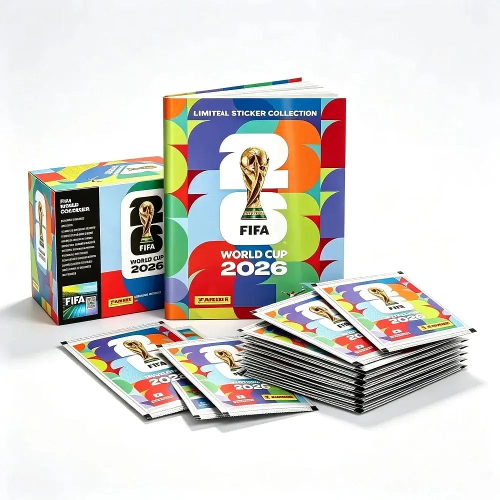 Hot Sales Panini Official 2026 FIFA World Cup Soccer Stickers Limited Edition Sticker Packs Fan Memorabilia gift Good Gift