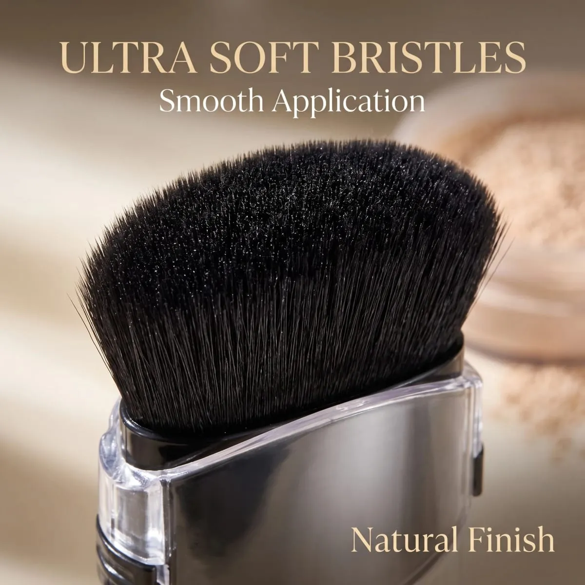 Mini Telescopic Makeup Brushes - Portable Nylon Bristles & ABS Handle for Blush/Powder/Foundation Multi-Use Travel Beauty Tools