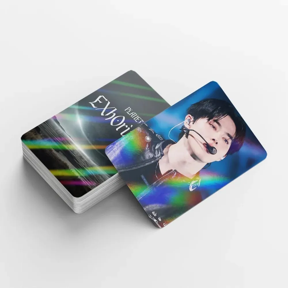 124/92Pcs EXHORIZON Photocards Stickers Album 2026 Boy Band Decorative HD Printd Collection card Merch Lomo Card Set Fans Gifts