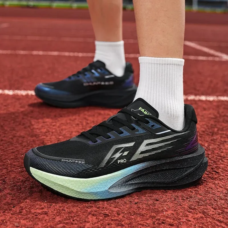 Men Running Shoes Carbon Board Marathon Speciality Sports Shoes Breathable Lightweight Comfortable Woman Athletic Sneakers Brand