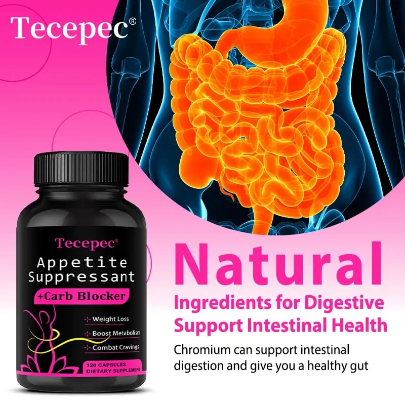 Appetite Suppressant for Women - Helps Manage Cravings Promotes Fullness Supports Weight Loss Natural Dietary Supplement