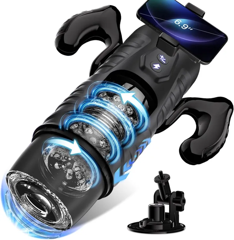Telescopic Rotation Automatic Male Masturbator Cup Blowjob Sex Machine Thrusting Sex Toys for Men Pocket Pussy Vacuum Penis Pump