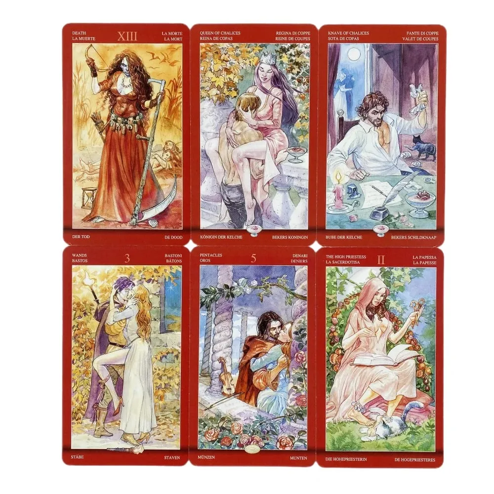 Tarot Cards Sex Magic Full English Version Table Game Birthday Gift Family Party Supports Wholesale 78 Sheets/Box