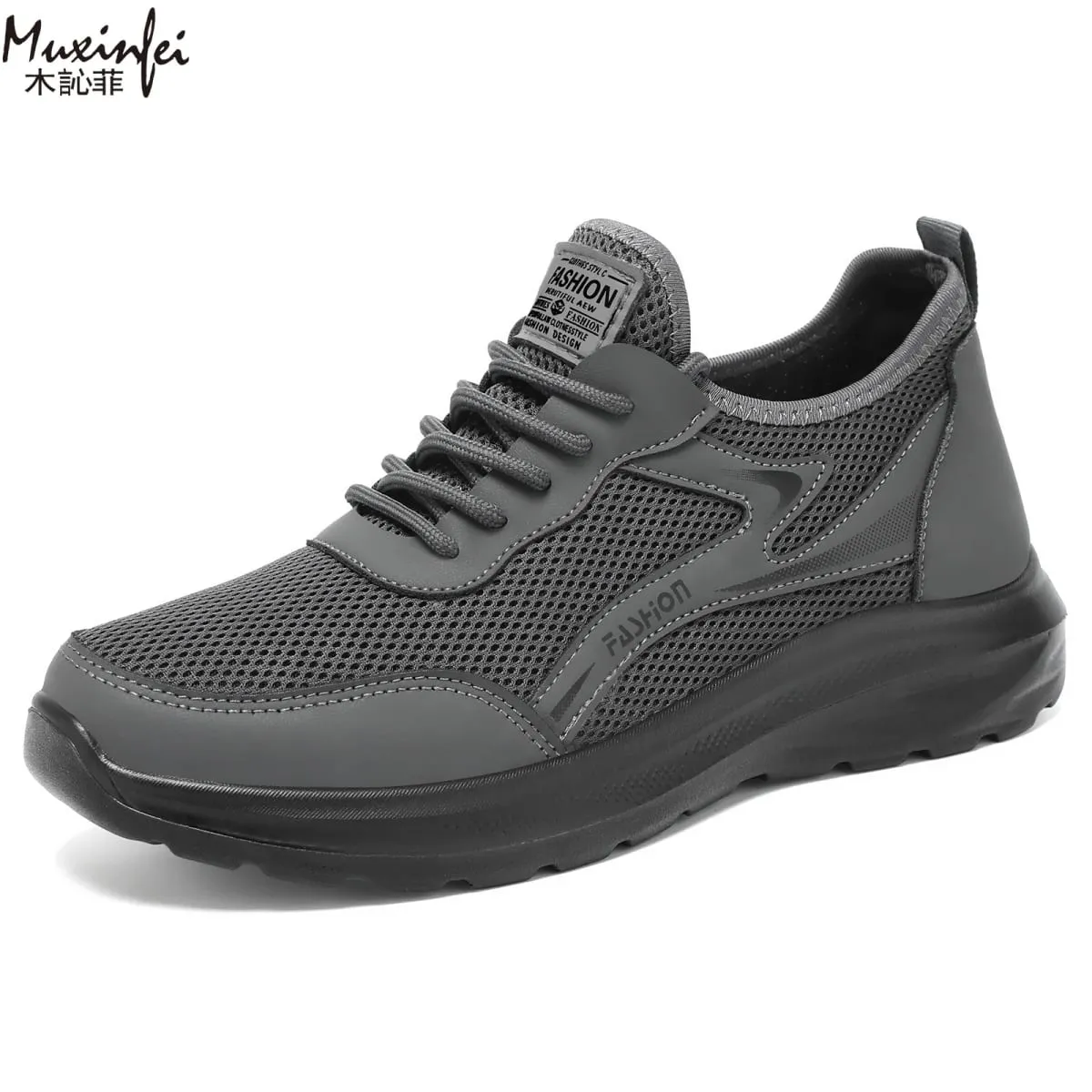 2026 New Men Casual Shoes Breathable Mesh Sneakers Lightweight Outdoor Sport Running Shoes Comfortable Walking Footwear