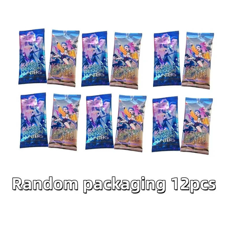 Anime Gilrs Lumi Mila Zoi Hunters Theme Collectible Trading Cards Laser Holographic Shiny Foil Limited Edition Booster Box Gift
