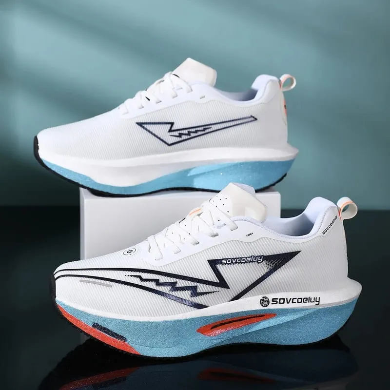 Running Shoes Carbon Board Speciality Men Sports Breathable Lightweight Women's Comfortable Marathon Athletic Nonskid Sneakers
