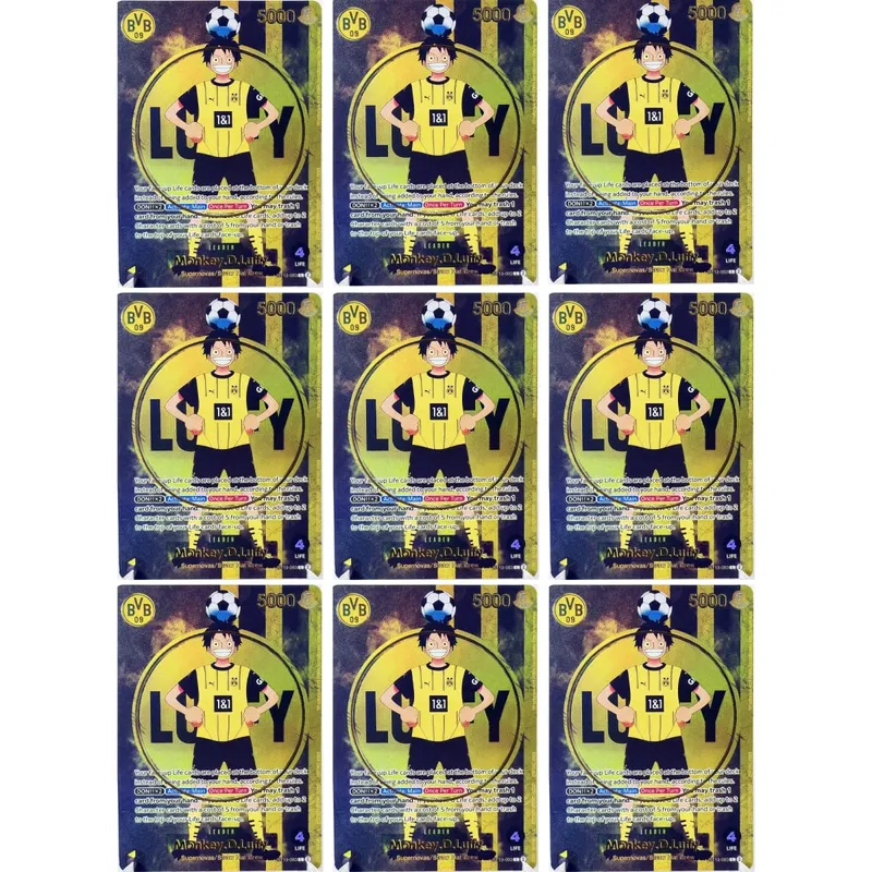 One Piece US College Basketball Luffy Promo Card Straw Hat Crew Anime Collectibles Replica High Quality Cards Foil Texture Card