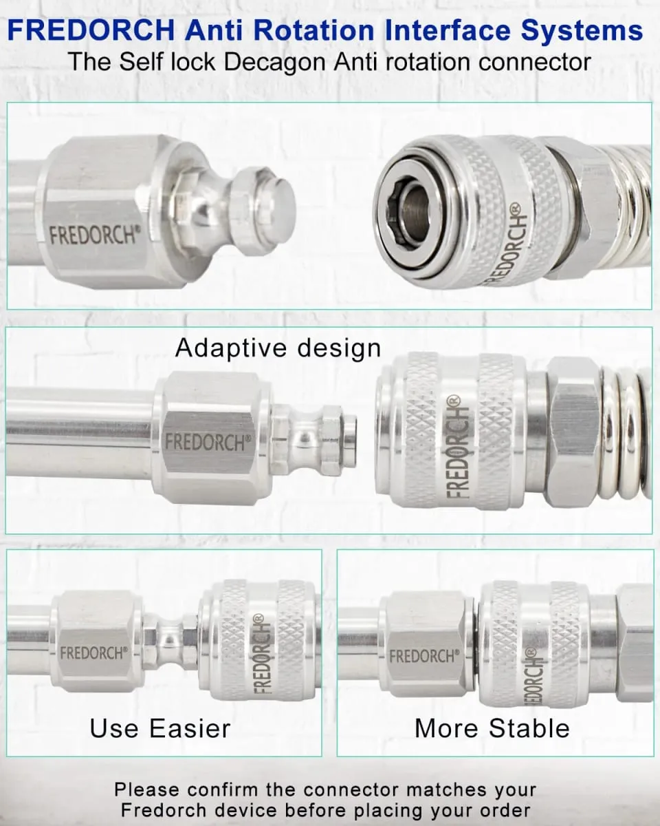 10 Side Anti-Rotation Accessaries Just for FR1/FR2/FRH1 Sex Machine Sucker Dildo Masturbator Extension Tube Adapter