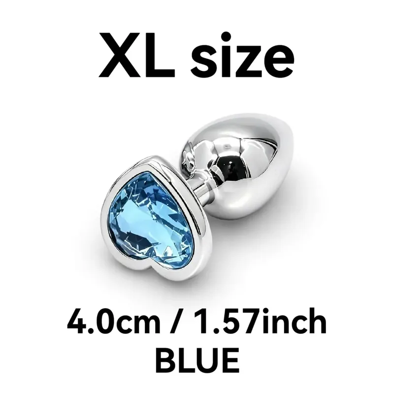 Metal Anal Plug Jewelry Base Beginner To Expert 5 Size Butt Plug Adult Toys Tail Female/Male Dildos Sex Toys Couples Adults Game
