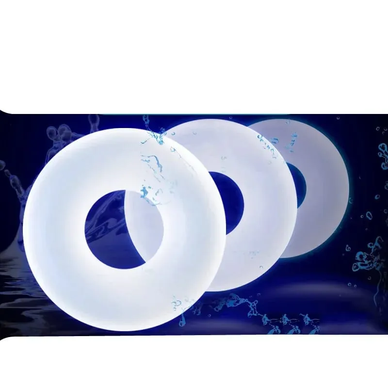 3 Pcs Soft Male Cock Rings Penis Erection Delay Ejaculation Testis Restraint Scrotum Ring Reusable Adult Sex Toys for Men — image 4