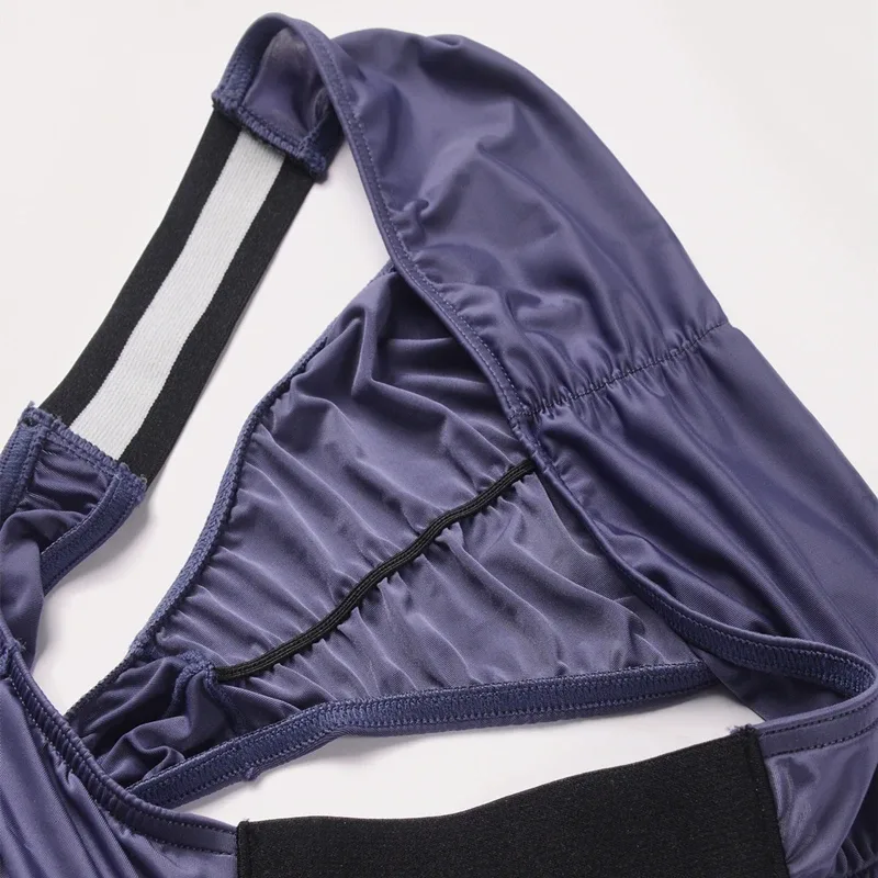 Seluar Sutera Ais Seluar Dalam Lelaki Seluar Dalam Tali Pinggang Lebar Lelaki Seksi U Pouch Kedut Belakang Bikini Slip Hombre Bernafas Pakaian Dalam Eksotik 3256808930282413