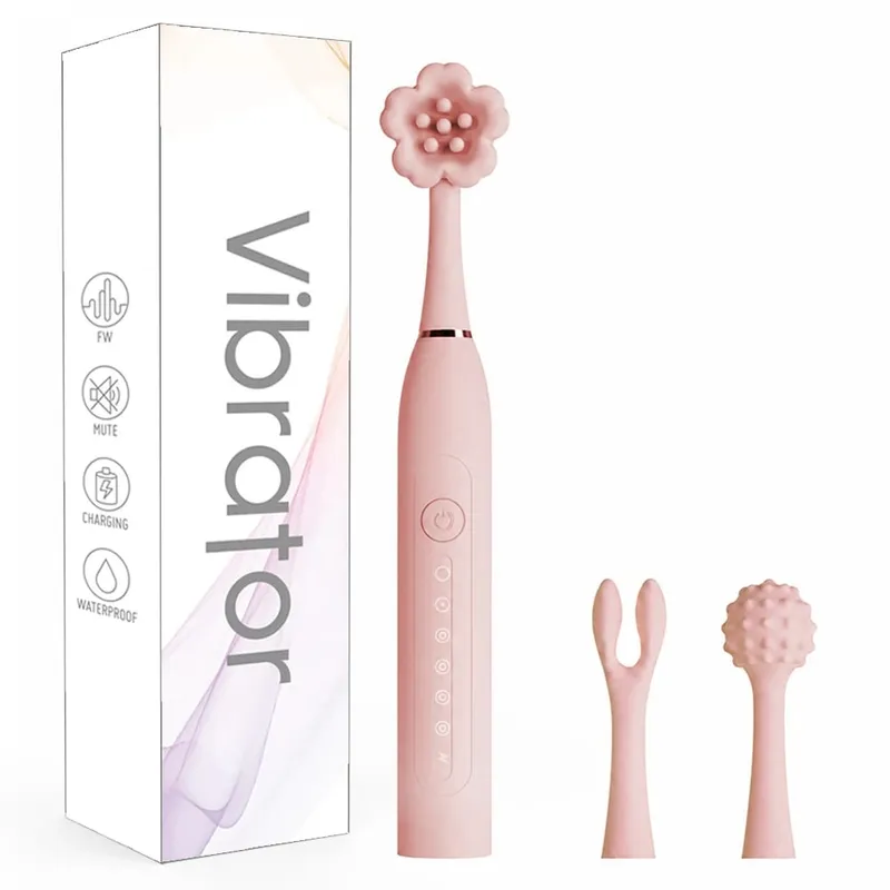3 In 1 G Spot Vibrator for Women Powerful Clit Nipple Stimulator Vagina Massager Oral Licking Female Masturbator Adult Sex Toys