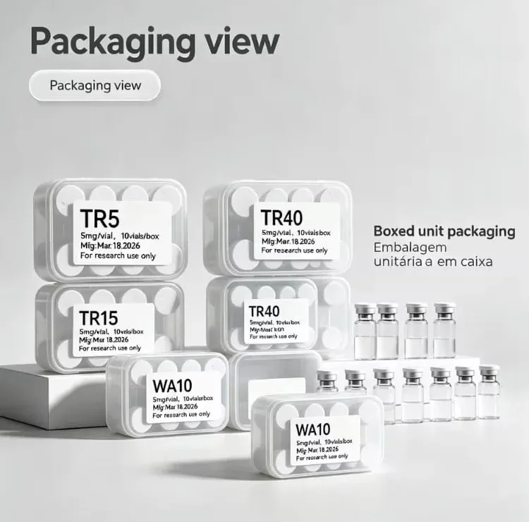 Ghk-Cu 5Mg~60Mg (Available in Multiple Sizes) Tr Freeze-Dried Beauty Powder + Solvent Set Three-In-One Effect for Acne Removal + Lightening Marks + Firming Barrier Repair Type Suitable for Daily Use