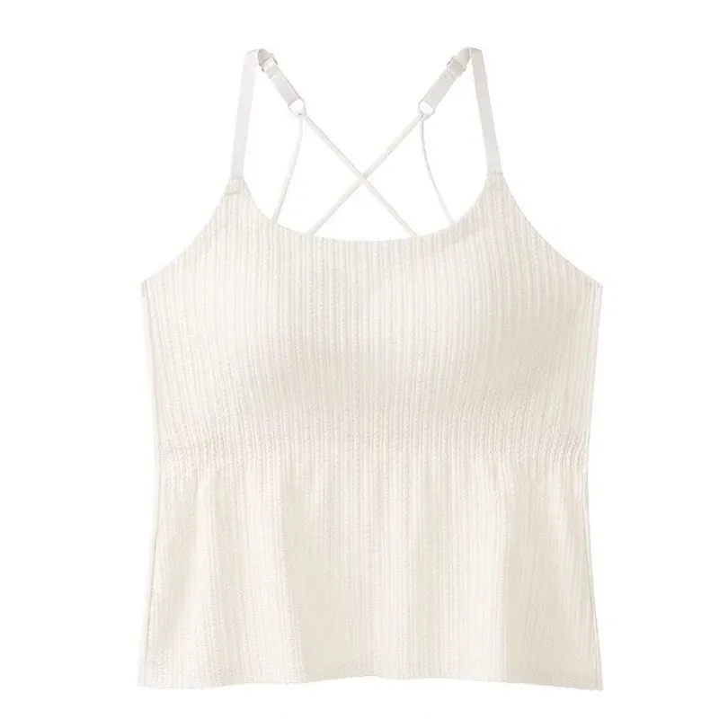 Summer Bra Black Corset Active Big Size Bralette Anti Sagging Bra Vest Topic Camisole&tanks Traf Woman Clothing Top Traf Zara