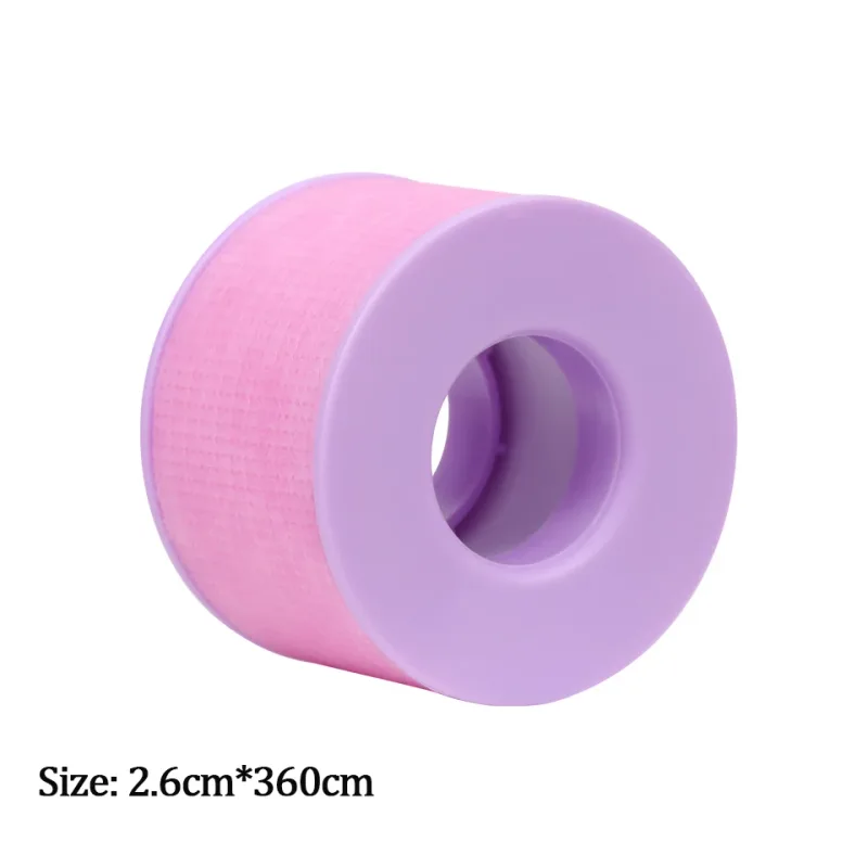 20Rolls/Lot Silicone Gel Tape for Lash Extension Sensitive Skin Multi Use Non-Woven Breathable Under Eye Pad Patches Makeup Tool