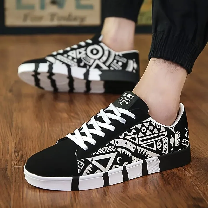 Men's Lightweight Breathable Canvas Shoes Versatile Flat Comfortable Casual Wear for Daily Use