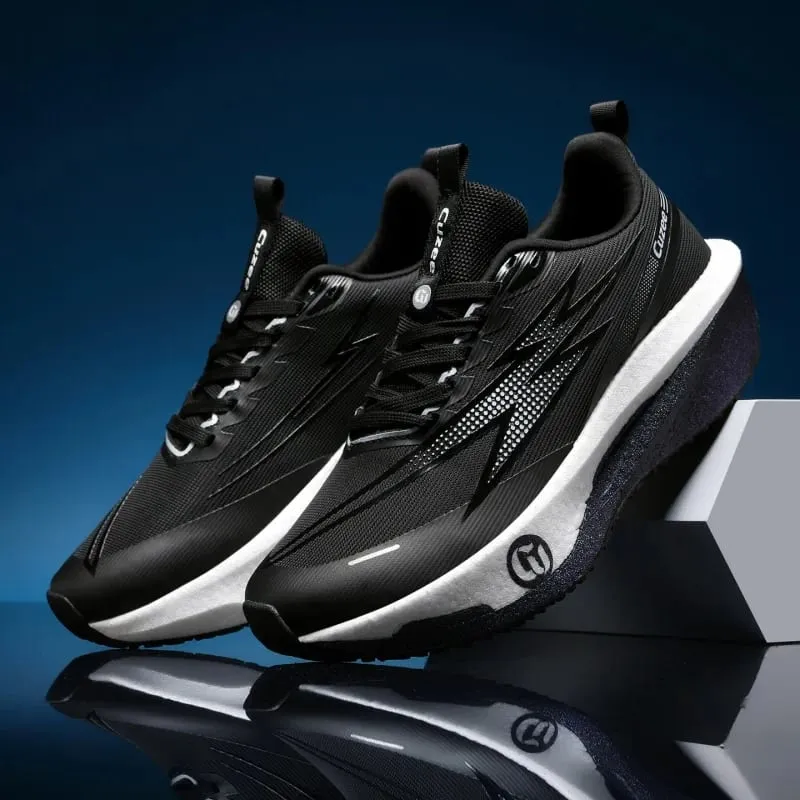 Men Running Shoes Carbon Board Speciality Marathon Sports Breathable Lightweight Women's Comfortable Athletic Leisure Sneakers